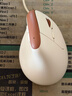 B.O.W航世 M190U 人体工学有线鼠标 办公电脑垂直立握式鼠标 作图建模通用静音鼠标 奶咖色 实拍图