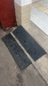 百舸 台阶斜坡垫橡塑款 门槛马路牙子路沿坡三角阶梯垫 汽车爬坡上坡垫 型号100*30*10 全黑路沿坡 CW763208 实拍图
