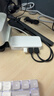 贝尔金（BELKIN）弯口Type-C拓展器 苹果iMac电脑扩展坞 六合一 TF/SD读卡 笔记本USB网口HDMI 兼容雷电 INC011 实拍图