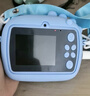 活石（LIVING STONES）儿童相机照相机7-14岁3-6高清数码拍照玩具女孩生日礼物12岁 蓝64G丨9600w双摄+全包硅胶 学生迷你相机2025年火的玩具 实拍图