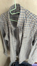 杉杉（FIRS）纯棉磨毛长袖衬衫男 中年爸爸装全棉格子衬衣男 1246-2 43  实拍图