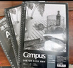 国誉(KOKUYO)8K图画本学生绘画笔记本子Campus螺旋装订本绘图本素描本 40张1本 WCN-CSKD1341 实拍图