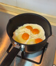 NITORI宜得利家居 家用煮泡面锅牛奶锅一人日式小锅煤气不粘雪平锅 黑色 14cm 14cm 实拍图