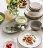 亿嘉（IJARL） 餐具碗碟套装陶瓷碗具套装北欧盘子碗勺套装可微波炉 珞珈32件套 实拍图