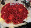 初朵52朵玫瑰永生香皂花束生日礼物女同城配送老婆结婚纪念日非鲜花 实拍图