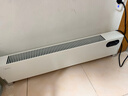 美的（Midea）【全屋升温】石墨烯踢脚线取暖器/语音家用暖风机/电热电暖器/浴室电暖气大面积速热烤火炉HDT22ZK 实拍图