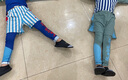 Kocotreekk树儿童泳衣裤女孩分体泳衣A类男童女童游泳长袖防晒中大童泳装 实拍图
