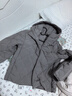 优衣库女装PUFFTECH空气棉服连帽外套/25秋冬新款478571 06 铅灰色 M 实拍图