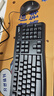 罗技（Logitech）MK120 键鼠套装 有线键鼠套装 办公键鼠套装 电脑键盘 USB即插即用 全尺寸 黑色 实拍图