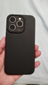 品胜 适用苹果15Pro手机壳 iPhone15Pro柔性液态壳全包防摔防磨防震亲肤男女款超薄保护套软壳 黑色 实拍图