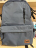 Lee潮流双肩包男高中大学生书包女休闲背包大容量旅行电脑包灰蓝色 实拍图