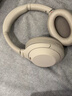索尼（SONY） WH-1000XM4 头戴式无线耳机 蓝牙降噪耳机 网课游戏适用耳麦礼物送男女友学生 铂金银 实拍图