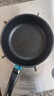【亏本清仓】韩式麦饭石色不粘锅平底锅铁锅电磁炉不带盖 黑色小煎锅 16cm 实拍图