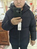 雪中飞25年秋冬新款羽绒服男女短款连帽时尚面包服90绒加厚保暖外套 实拍图