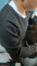 恒源祥【山羊绒】保暖内衣男士加绒加厚冬季抗寒圆领秋衣秋裤套装 实拍图