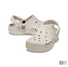 卡骆驰（CROCS）洞洞鞋贝雅男鞋女鞋轻便耐磨一脚蹬拖鞋休闲鞋|10126 卵石色-2V3 39 (240mm) 实拍图