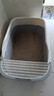 汪野君猫砂盆顶入半封闭猫厕防外溅幼猫成猫猫屎盆猫沙盆带猫砂铲中号 实拍图