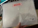 得力（deli）【超级爆款】20只A4按扣学生桌面透明文件袋 试卷收纳文件套资料塑料防水档案袋办公学习用品27008 实拍图