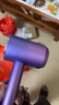 FOCUSUN电吹风机发廊专用大功率电吹风机家用大风力静低音负离子不伤发吹风筒理发店蓝光电吹风恒温 蓝光负离子(渐变霓虹紫) 实拍图