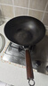 京严铁锅炒锅无涂层炒菜锅家用精铁不粘锅具燃气灶电磁炉专用已开锅 【灶具通用】适合3-5人  赠盖铲  直径 32cm 百年工艺｜传统铁锅｜健康不沾 实拍图