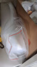 登比白边自封袋【加厚14丝】10号 24*35cm/100只防水食品PE透明密封袋 实拍图