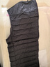 京东京造【零压系列】轻薄羽绒服男外套冬季 防钻绒马甲背心男 曜石黑 S 实拍图