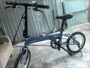 大行（DAHON）折叠自行车16英寸YUKI超轻迷你便携男女式通勤单车KT610 蓝色  实拍图