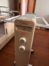 美的（Midea）【金缕衣】取暖器家用/电暖器/电暖气/加湿烘衣/13片全屋大面积取暖器/电热油汀取暖器NY2213-18GW 实拍图
