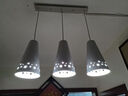 雷士（NVC）LED餐吊灯餐厅吧台灯具现代简约 白色餐吊 NDBD03A/2-005 实拍图