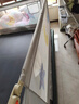 M-CASTLE床围栏婴儿童床上挡板宝宝床边防摔床护栏三面拼接防夹防掉床围挡 银河灰 单面装 2.0米 实拍图