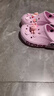 CROCS卡骆驰贝雅卡骆班|205089 芭蕾粉-6TG 36/37(220mm)  实拍图