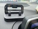 骄赫 车载手机支架汽车用仪表台防滑导航固定架多功能停车挪车号码牌 黑色（支架+滚轮号码二合一） 实拍图