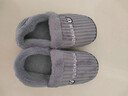 俞兆林（YUZHAOLIN）棉鞋女男情侣包跟棉拖鞋冬季月子鞋保暖舒适家居棉鞋 实拍图