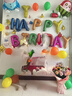 多美忆生日场景布置生日气球装饰儿童桌飘宝宝周岁生日快乐蛋仔派对 实拍图