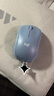 罗技（Logitech）M221 轻音鼠标 无线鼠标 办公鼠标 对称鼠标 带无线微型接收器 雾霭蓝 实拍图