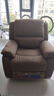 芝华仕头等舱真皮沙发单人沙发电动功能芝华士全明星实力单椅K135棕 实拍图