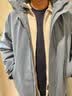 KOLON SPORT/可隆软壳三合一夹克 男子防泼水防风户外冲锋衣2级 LHJK5WNT17-BU 蓝色 【软壳内胆】 XL 180/100A 实拍图