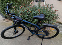 邦德·富士达 自行车男女成人26寸铝合金山地车禧玛诺27级变速油碟刹学生单车 【24速油碟】星空蓝 实拍图