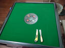 荟慈麻将自粘桌布麻将桌自动麻将机桌面贴布垫子加厚消音布台面布配件 平绒无痕 【加厚加密强胶】880绿 实拍图