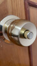 梅花（BLOSSOM）球形锁铜球锁 室内木门锁房门锁铜芯通用款门锁5831铜 实拍图