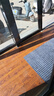 柏能条纹入户地垫门口地毯入户门脚垫进户门口地垫可裁剪灰色80x120cm 实拍图