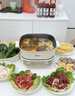 美的（Midea）火锅专用锅 电火锅鸳鸯锅电煮锅 3分06秒速沸5.5L 分体多功能锅火锅锅多用途锅HGS282813 实拍图