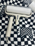 妙然粘毛器粘毛滚筒16cm1器5卷可撕式衣服宠物除毛粘尘纸除尘器 实拍图