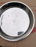onlycook304不锈钢盘子 家用餐具菜盘肠粉圆盘 蒸凉皮锣锣凉皮盘餐盘-32 实拍图