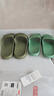 京东京造【糖果拖】拖鞋女士防滑轻便情侣防臭浴室拖凉拖鞋牛油果绿38-39 实拍图