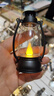【露营灯】创意复古手提小夜灯网红迷你氛围小马灯桌面摆拍油灯 复古手提小夜灯【黑色1个】 实拍图
