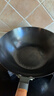 张小泉精铁旋压无涂层全灶具通用炒锅铁锅炒菜锅32cm C30650100 实拍图
