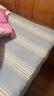 斐皇纯棉老粗布床单单件加厚全棉可裸睡学生宿舍单人凉席被单双人家用 淡雅【原棉粗布】 230*240cm适用于1.8米宽床 实拍图