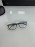 吉米·橙老花镜男防蓝光高清时尚老年人超轻高档品牌女花镜 黑色200度 实拍图