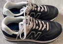 NEW BALANCE 运动鞋男鞋女鞋透气复古拼接经典休闲鞋574系列ML574EVB 42 实拍图